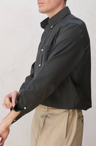 The Everyday in Cool Wool – Olive